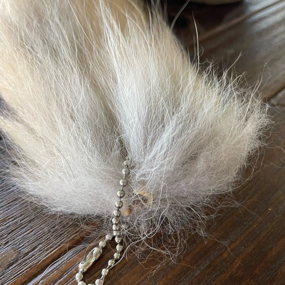Real fox fur key chain/ purse Pom Pom - Picture 5 of 5